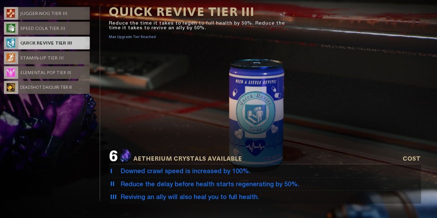 black ops cold war quick revive upgrades