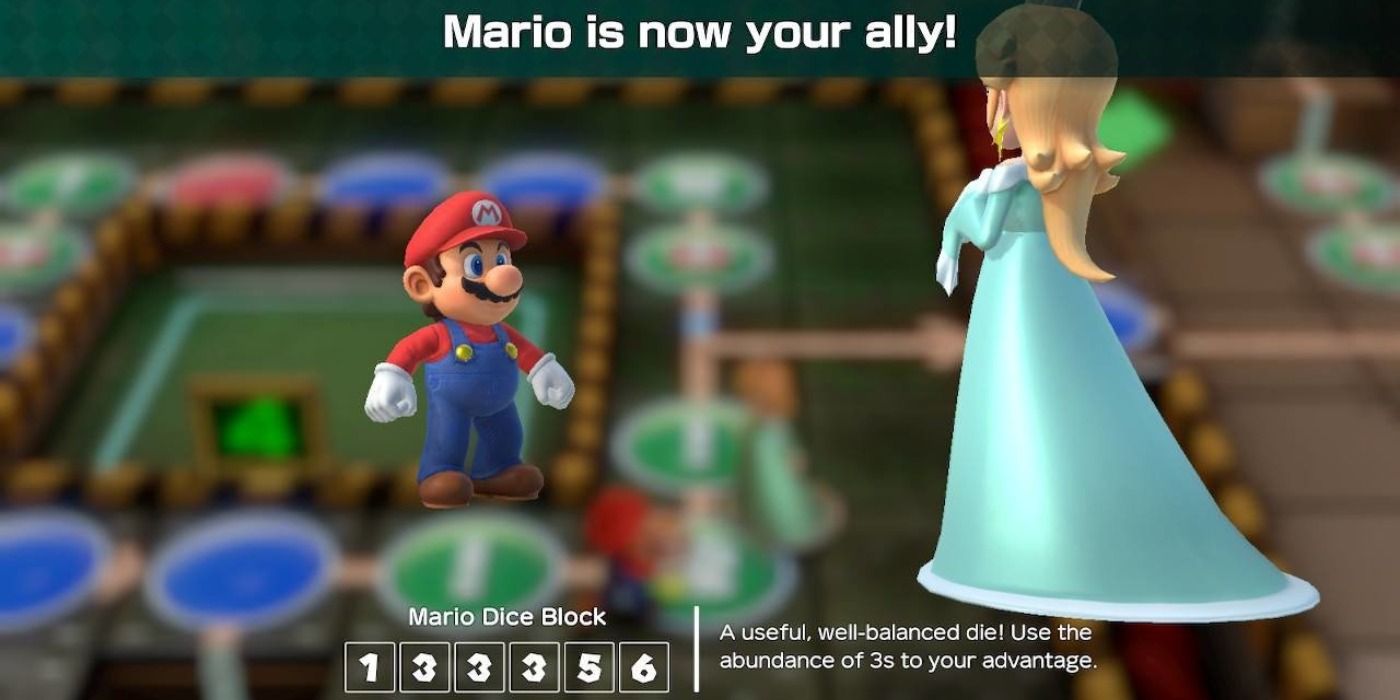 The Ally Spaces on Super Mario Party