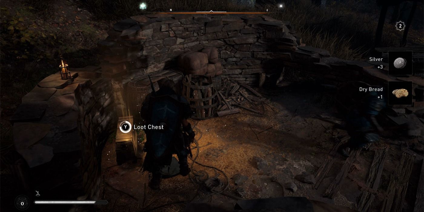 Loot chests for supplies in Assassin's Creed Valhalla