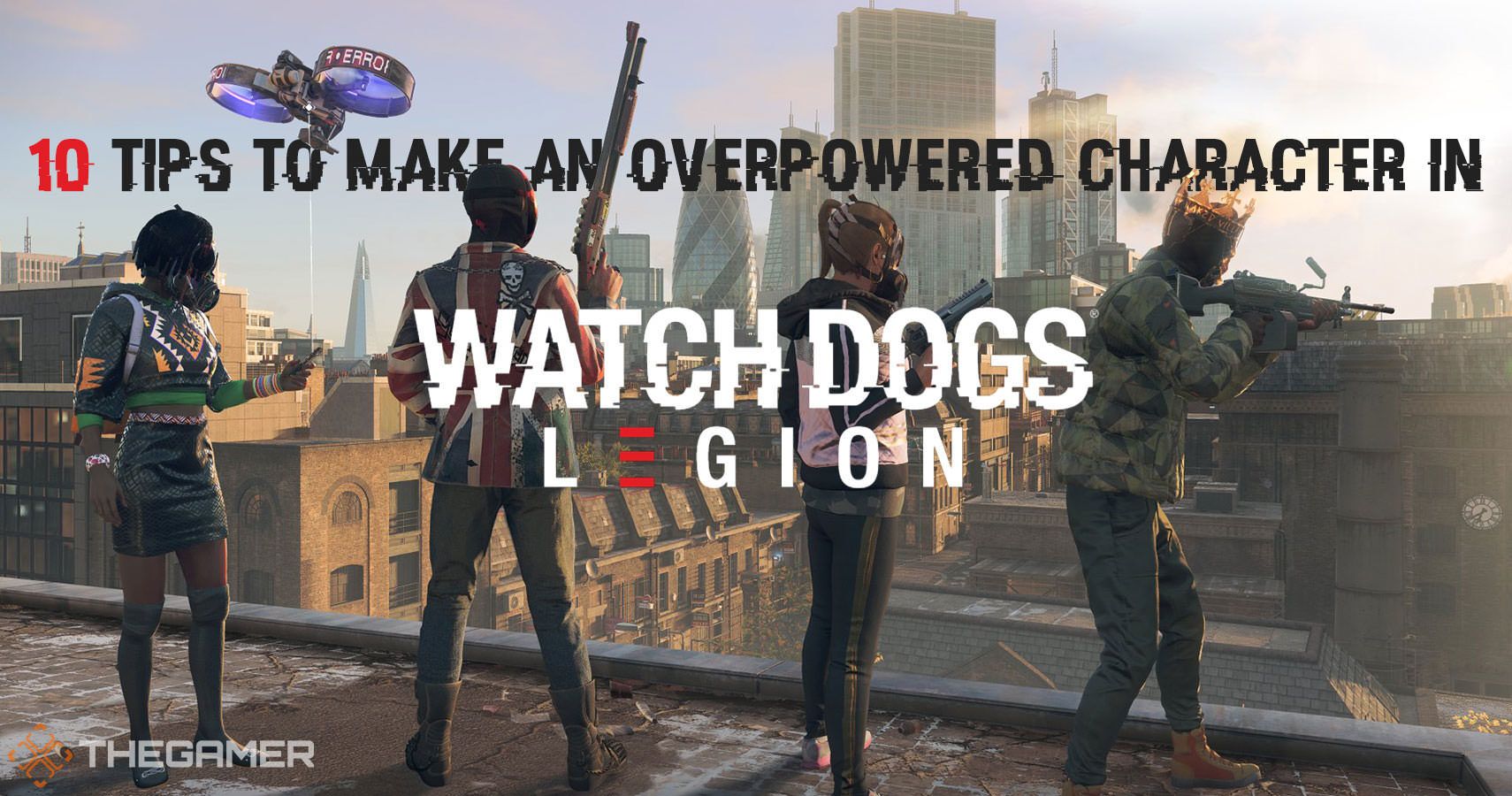 Watch Dogs Legion's Characters