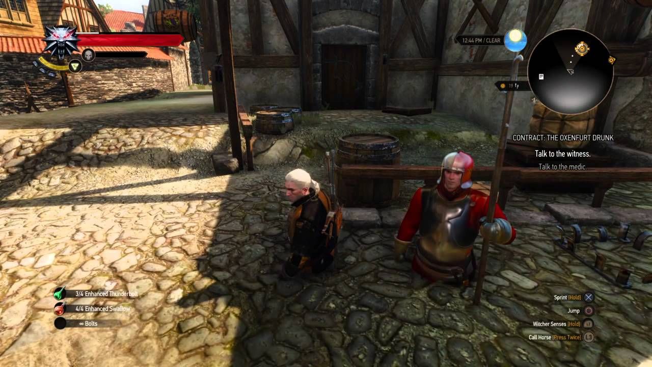 witcher 3 glitch funny
