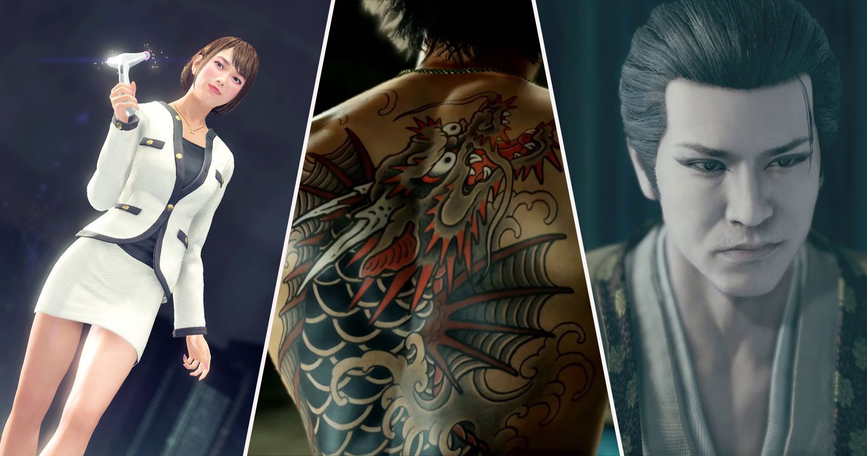 Yakuza Dragons  Tatyou Removable Tattoos