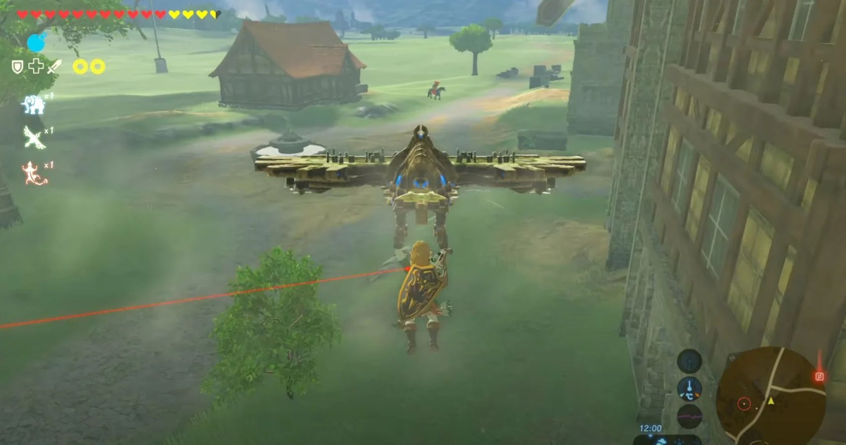 Modder Rebuilds Hyrule In Breath Of The Wild Using Age Of Calamity Buildings