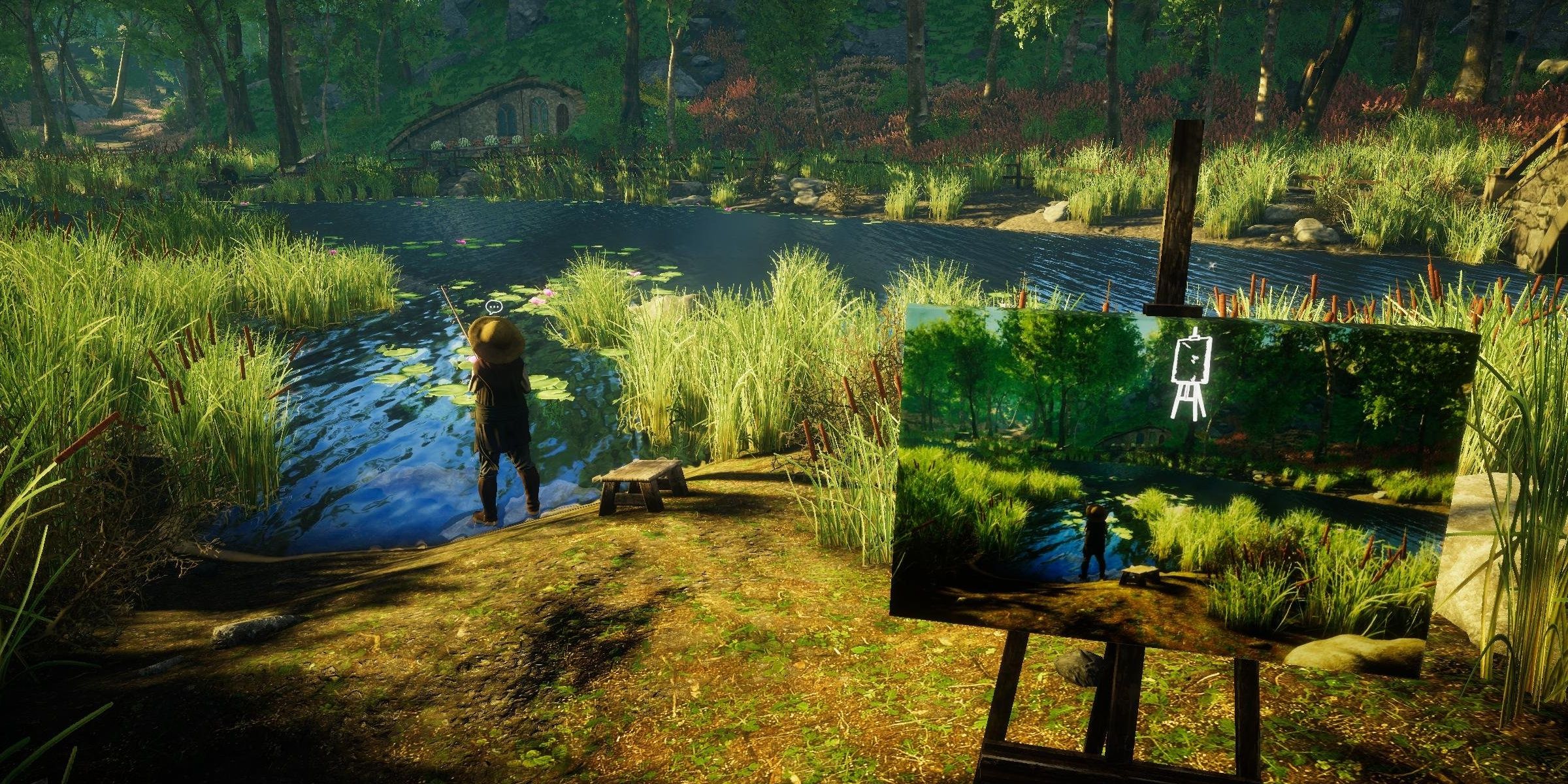 painting in nature