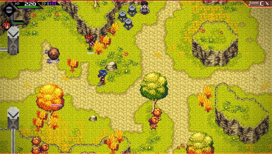 CrossCode gameplay screenshot