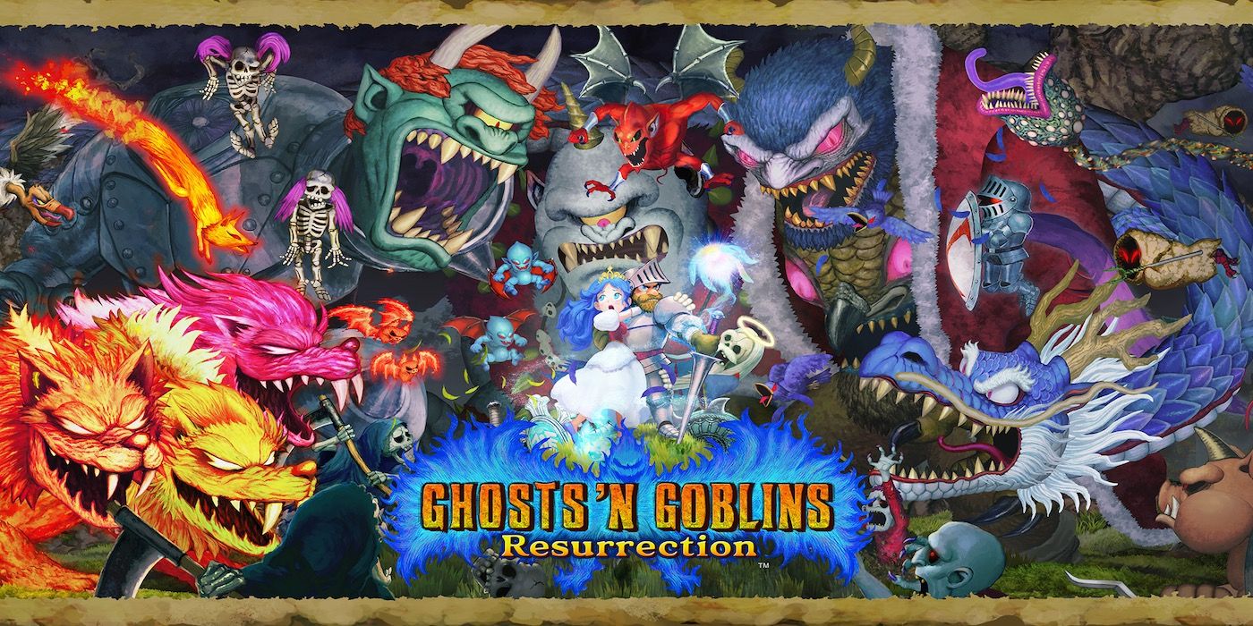 Ghosts 'n Goblins Resurrection promo art