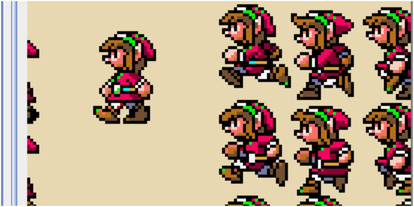 Zelda II Link’s Adventure Remake pixels