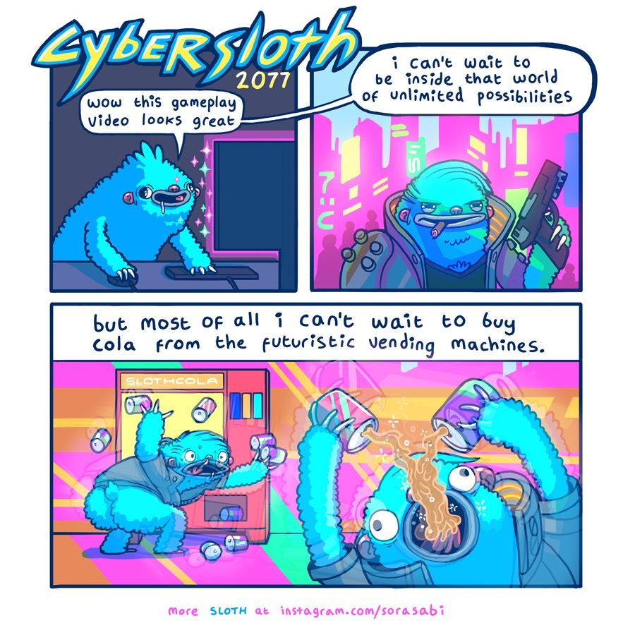 A Cyberpunk 2077 Comic