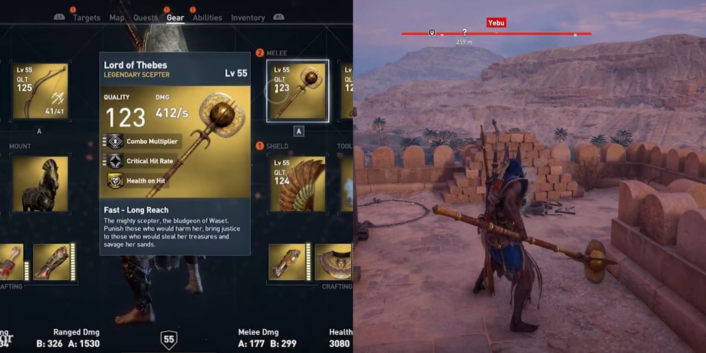Lord of Thebes in Assassin's Creed Origins