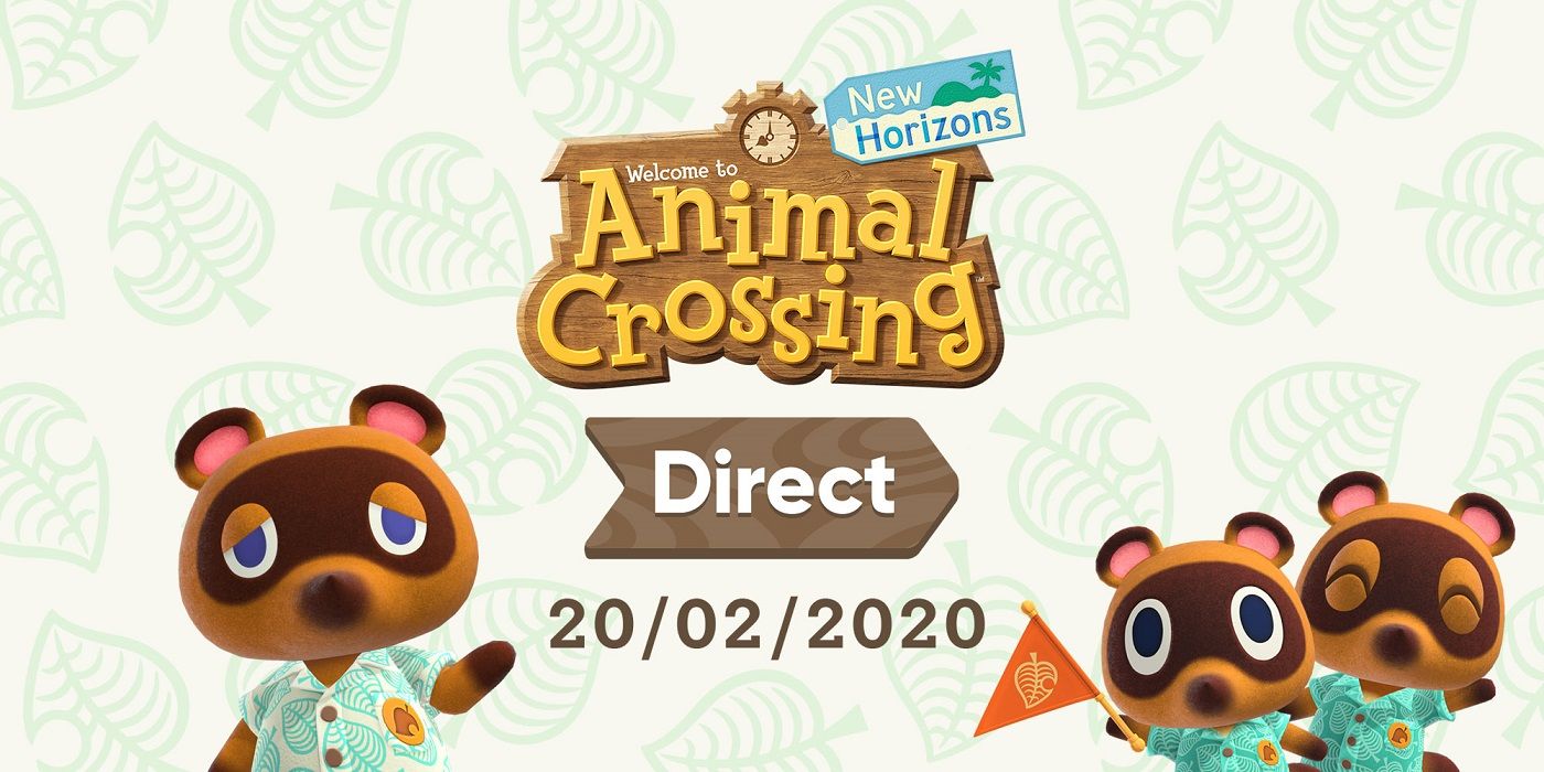 Animal Crossing New Horizons Nintendo Direct Promo
