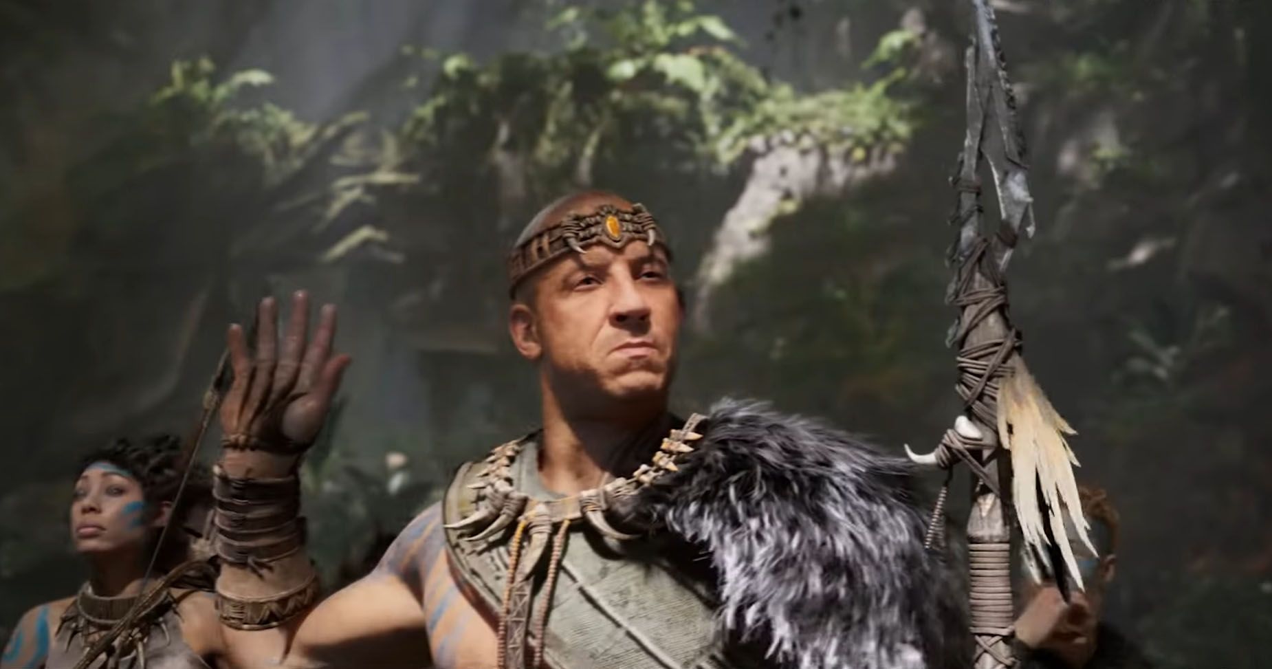 Screenshot of Vin Diesel in Ark 2