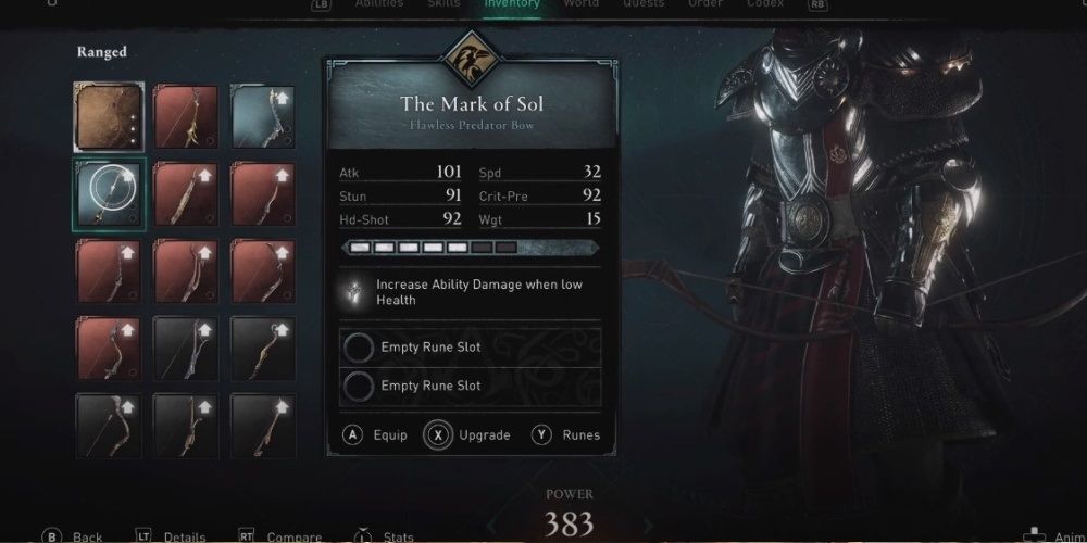 Assassins Creed Valhalla Mark Of Sol In Inventory