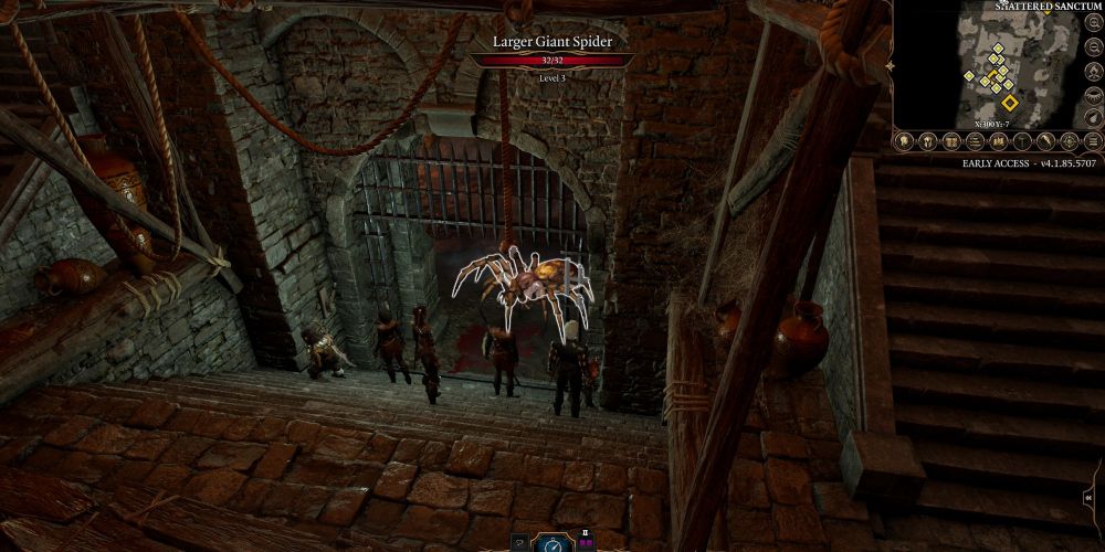 Baldur's Gate 3 Spider Goblin Camp