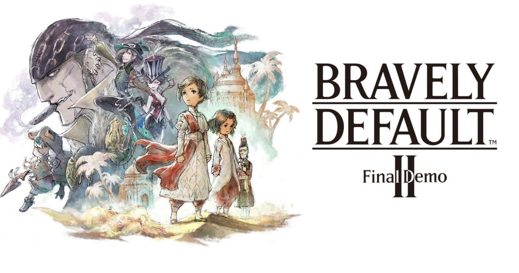 Bravely Default II New Demo Cover