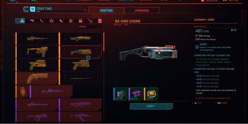 Cyberpunk 2077 All Iconic Smart Weapons Ranked (And How To Get Them)
