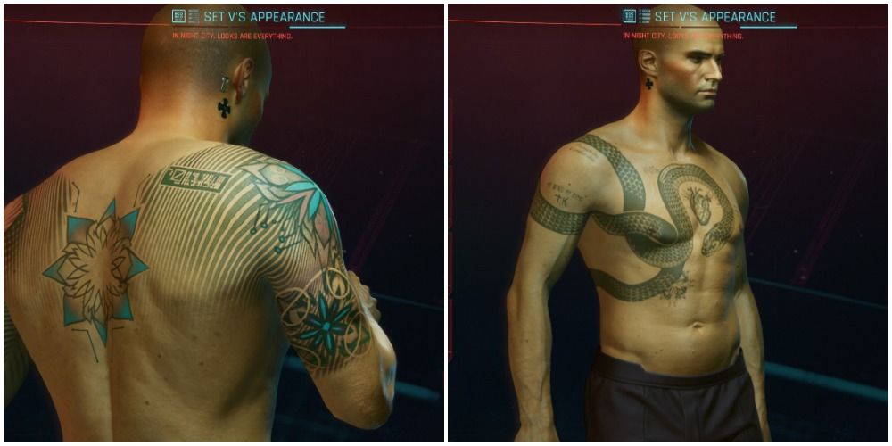 Cyberpunk 2077: The Body Tattoos, Ranked