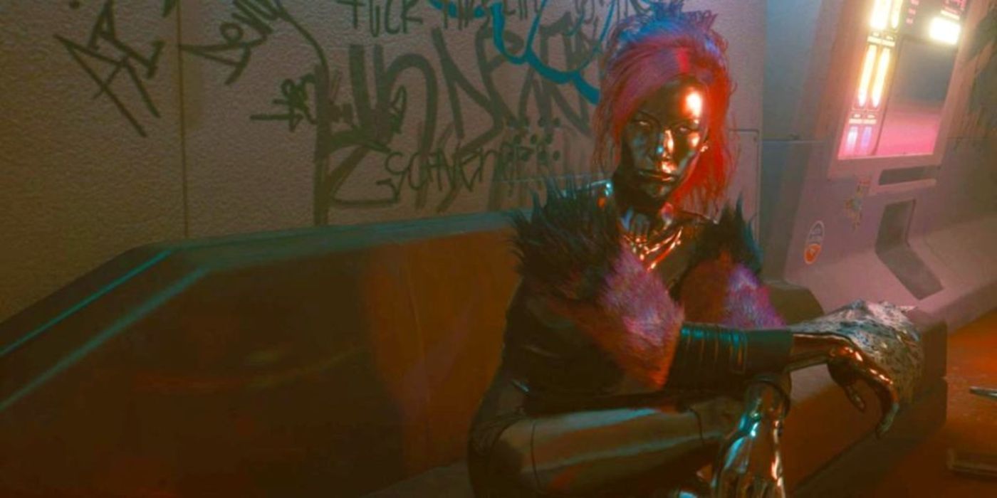Cyberpunk 2077 Grimes' special character Lizzy Wizzy