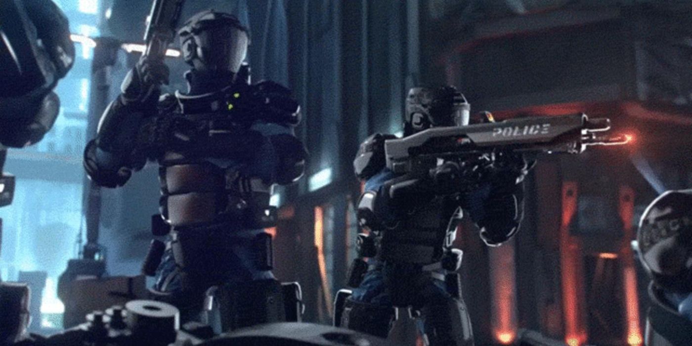 Cyberpunk 2077 police forces of night city
