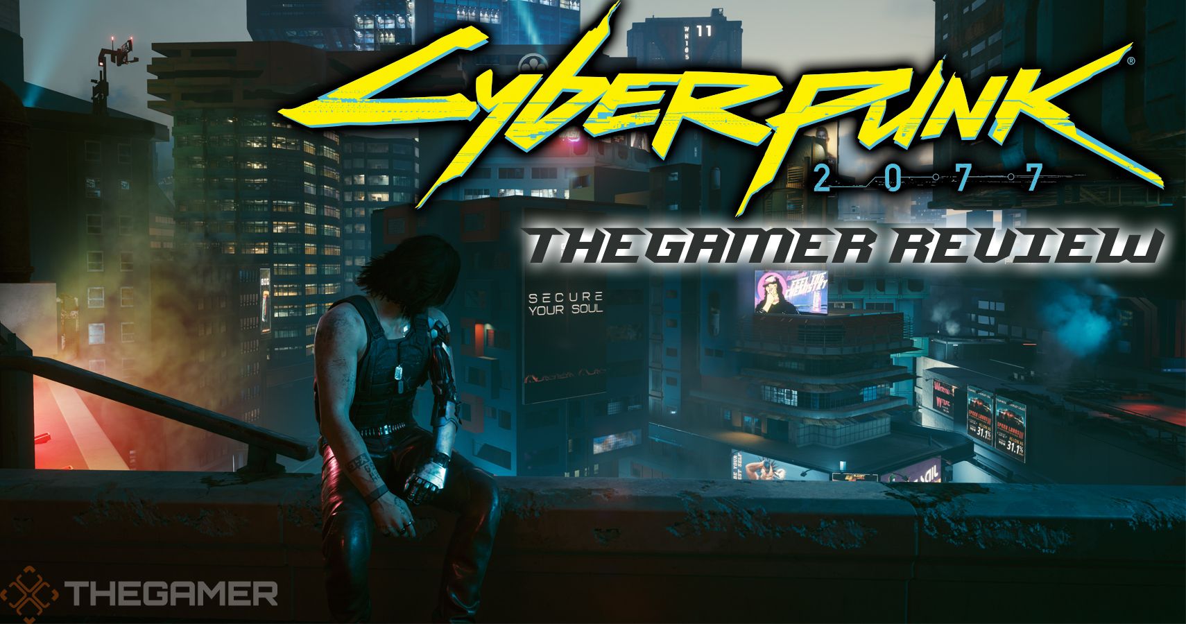 Cyberpunk 2077 Review Future Almost Perfect   Cyberpunk 2077 Review Cover 