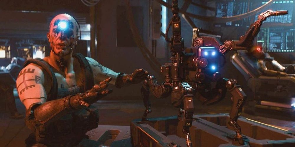 Cyberpunk 2077 V Getting The Drone From Maelstrom
