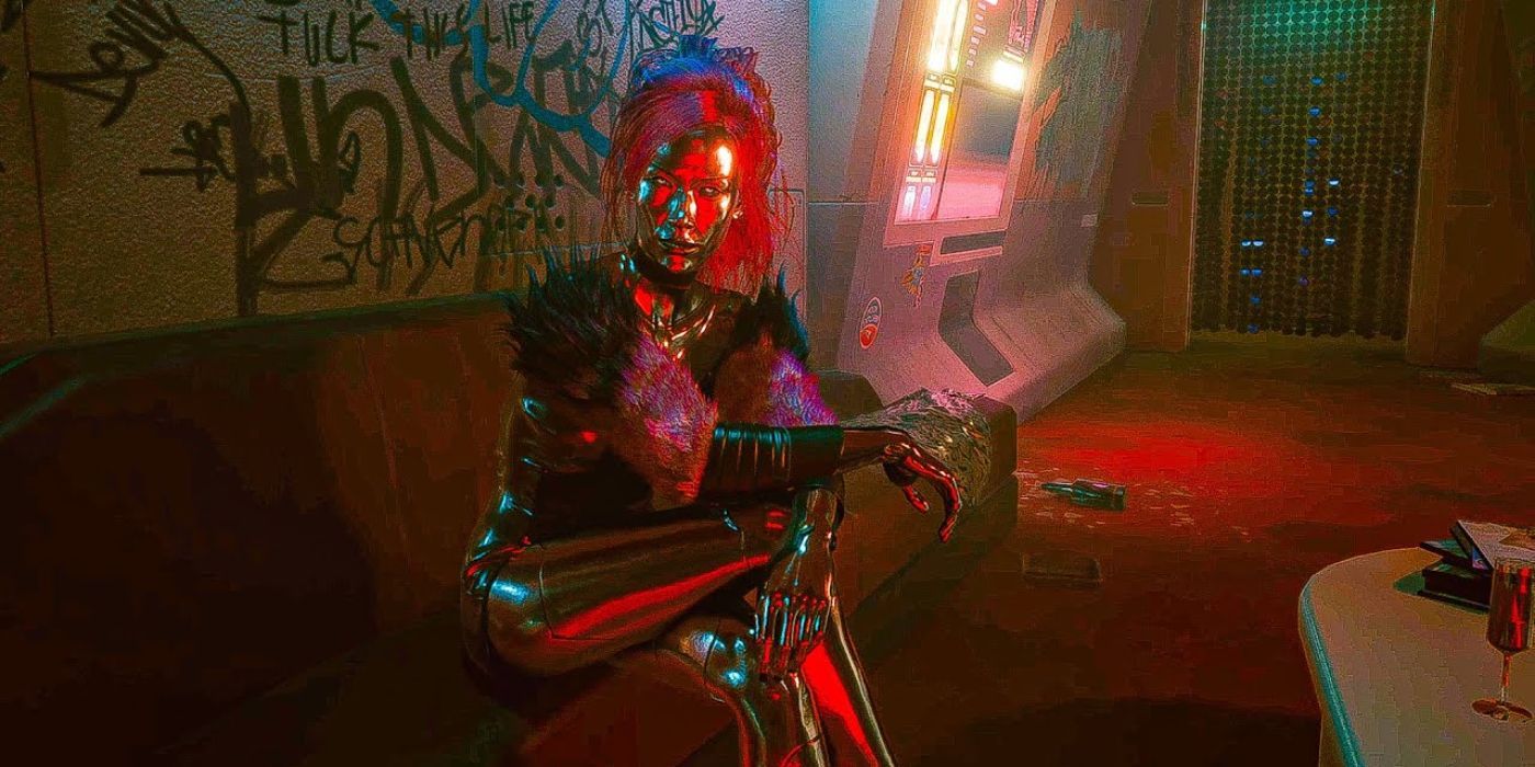 Cyberpunk 2077 violence quest inside no-tell motel