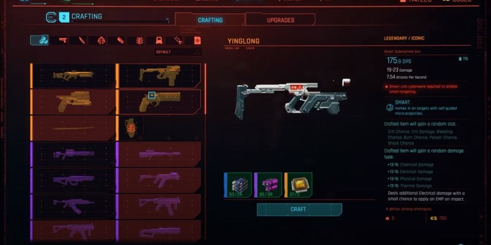Cyberpunk 2077 All Iconic Smart Weapons Ranked (And How To Get Them)