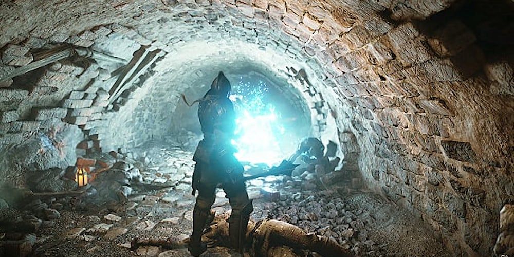 Demon's Souls Stonefang tunnel