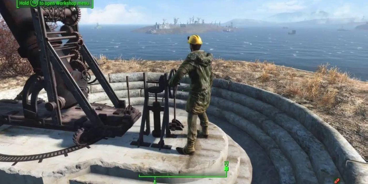 Fallout 4 The castle's artillery piece