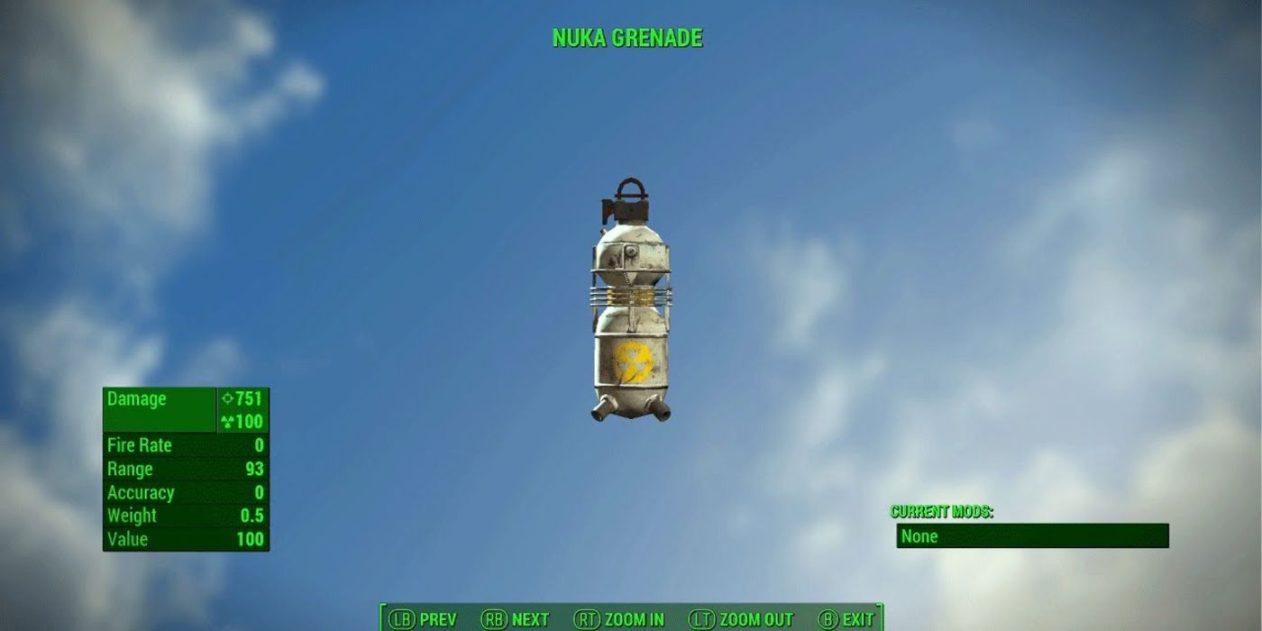 Fallout 4 nuka grenade