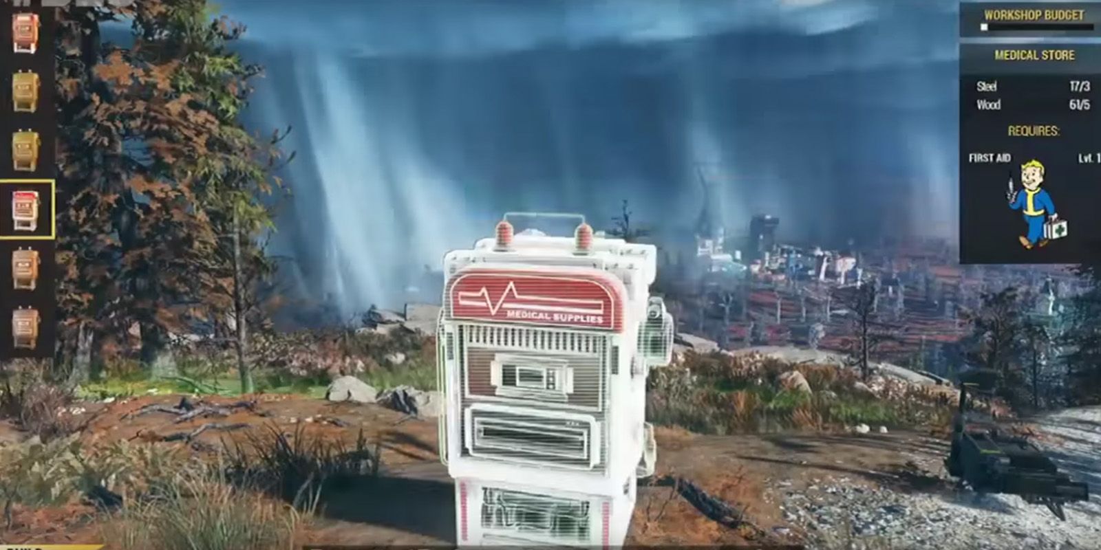Fallout 76 CAMP Vending Machine