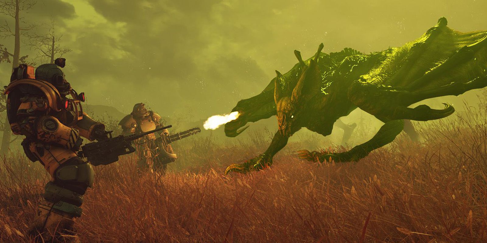 Fallout 76 Scorch Beast