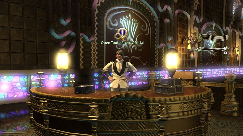 Final Fantasy XIV Open tournament NPC