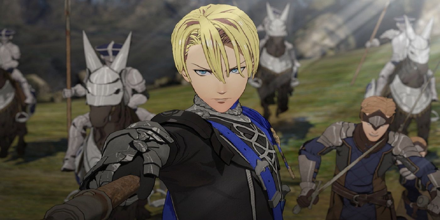 Fire Emblem Three Houses Dimitri About To Charge