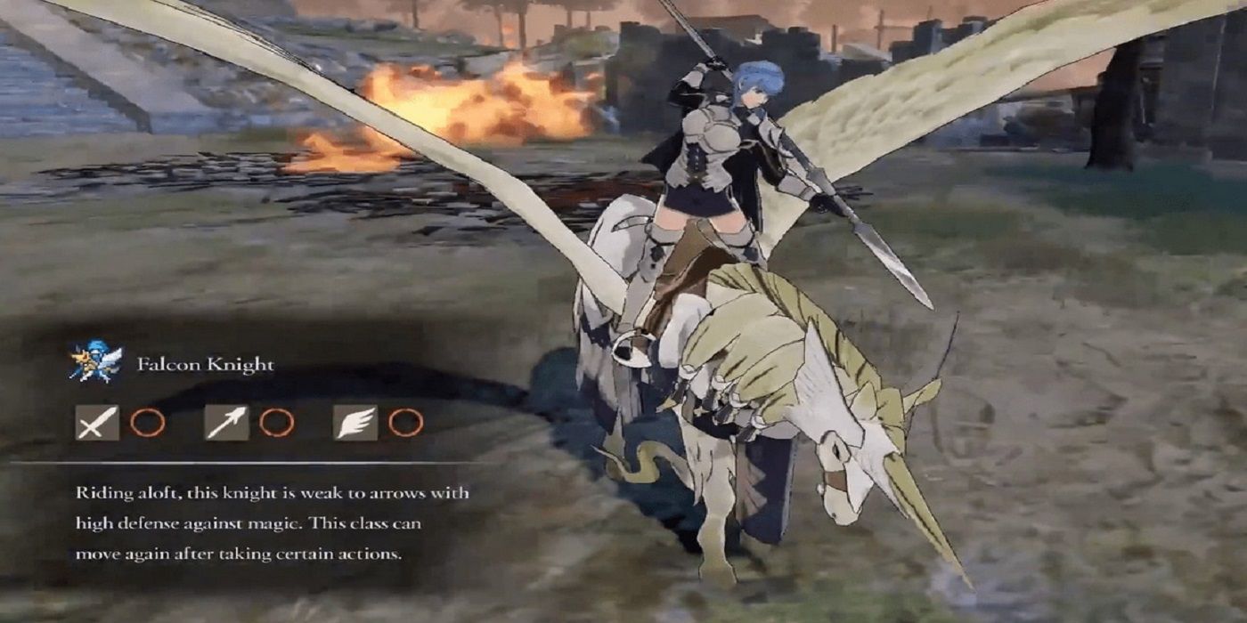 Fire Emblem Three Houses Marianne As A Falcon Knight