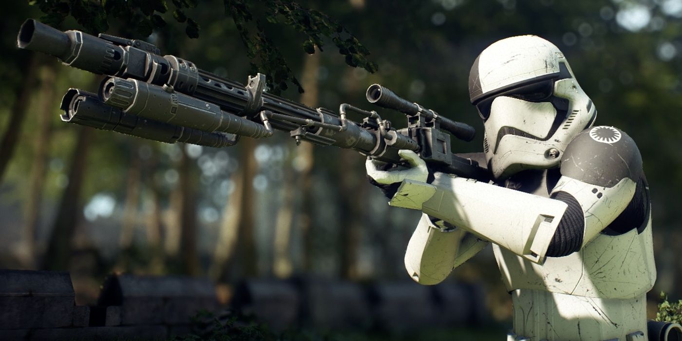 First Order Sniper Stormtrooper in Star Wars Battlefront 2