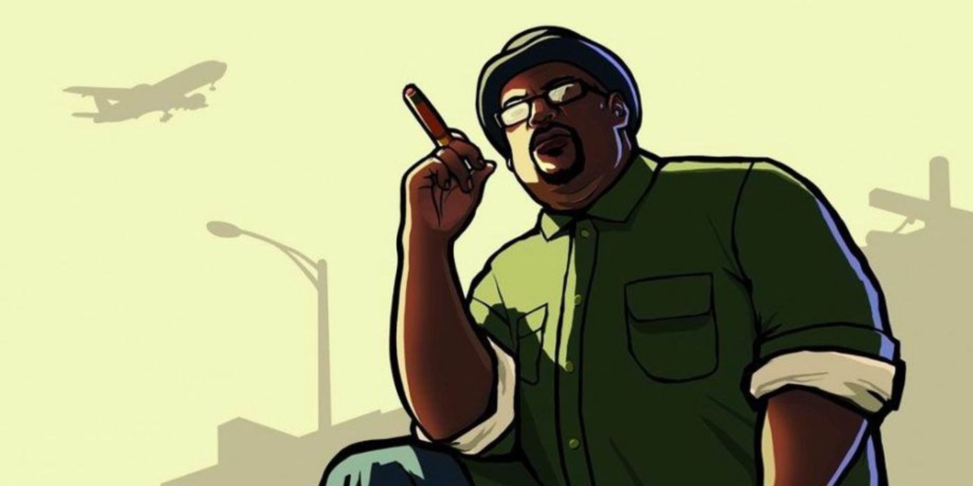 Official artwork of Big Smoke for GTA: San Andreas