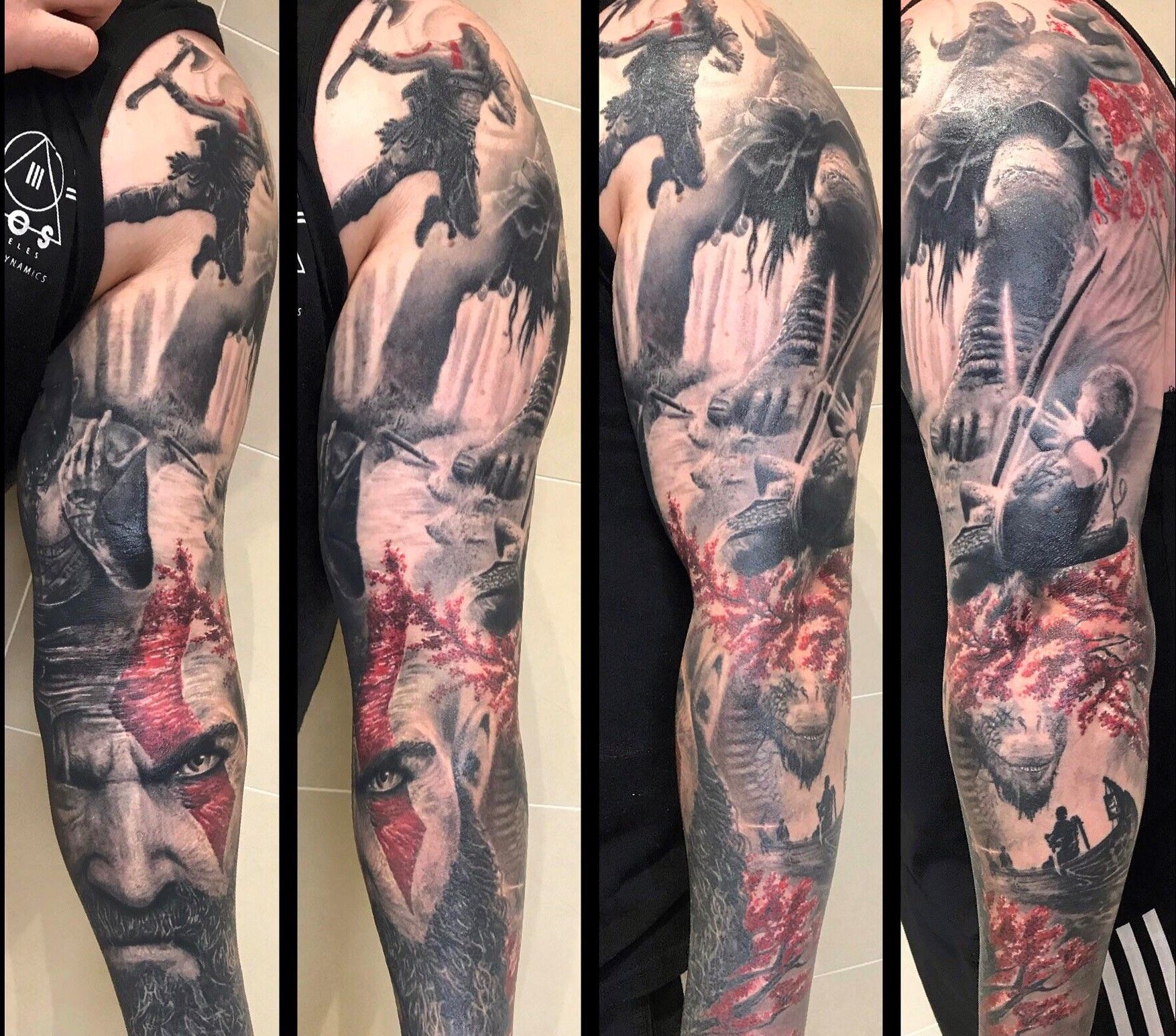 Full Body Kratos Tattoo - A Comprehensive Tattoo Covering