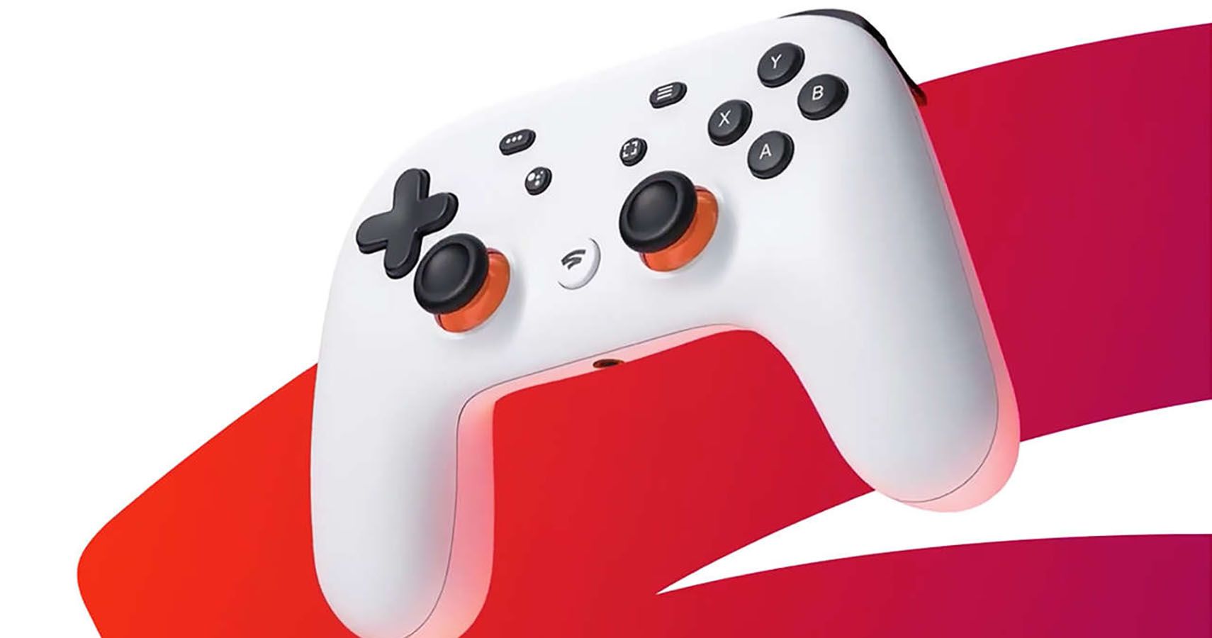 Promotional image of Google Stadia controller