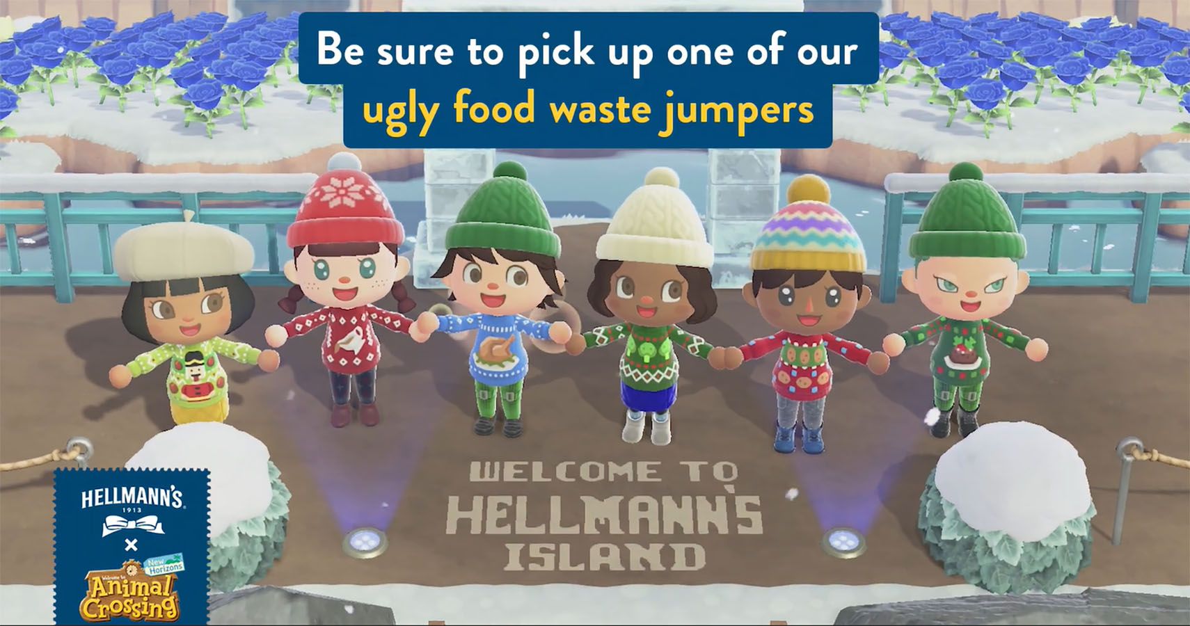 Christmas Ads 2020: Hellmann's Animal Crossing Island And