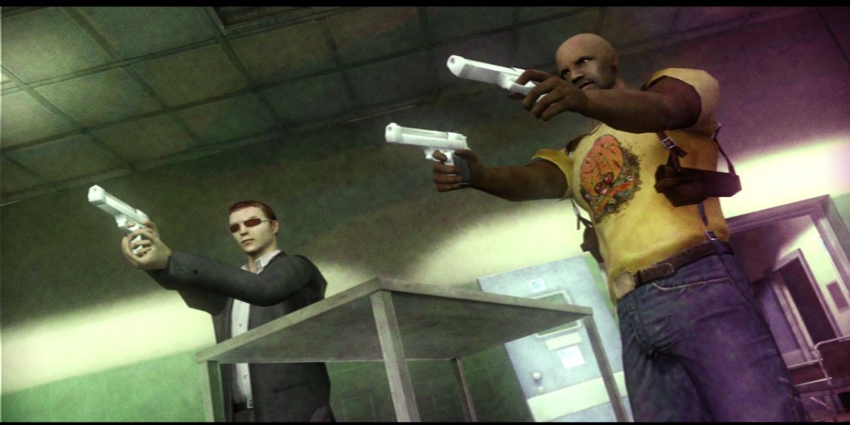 G (left) and Issac Washington prepare to take down some infected in House of The Dead: Overkill