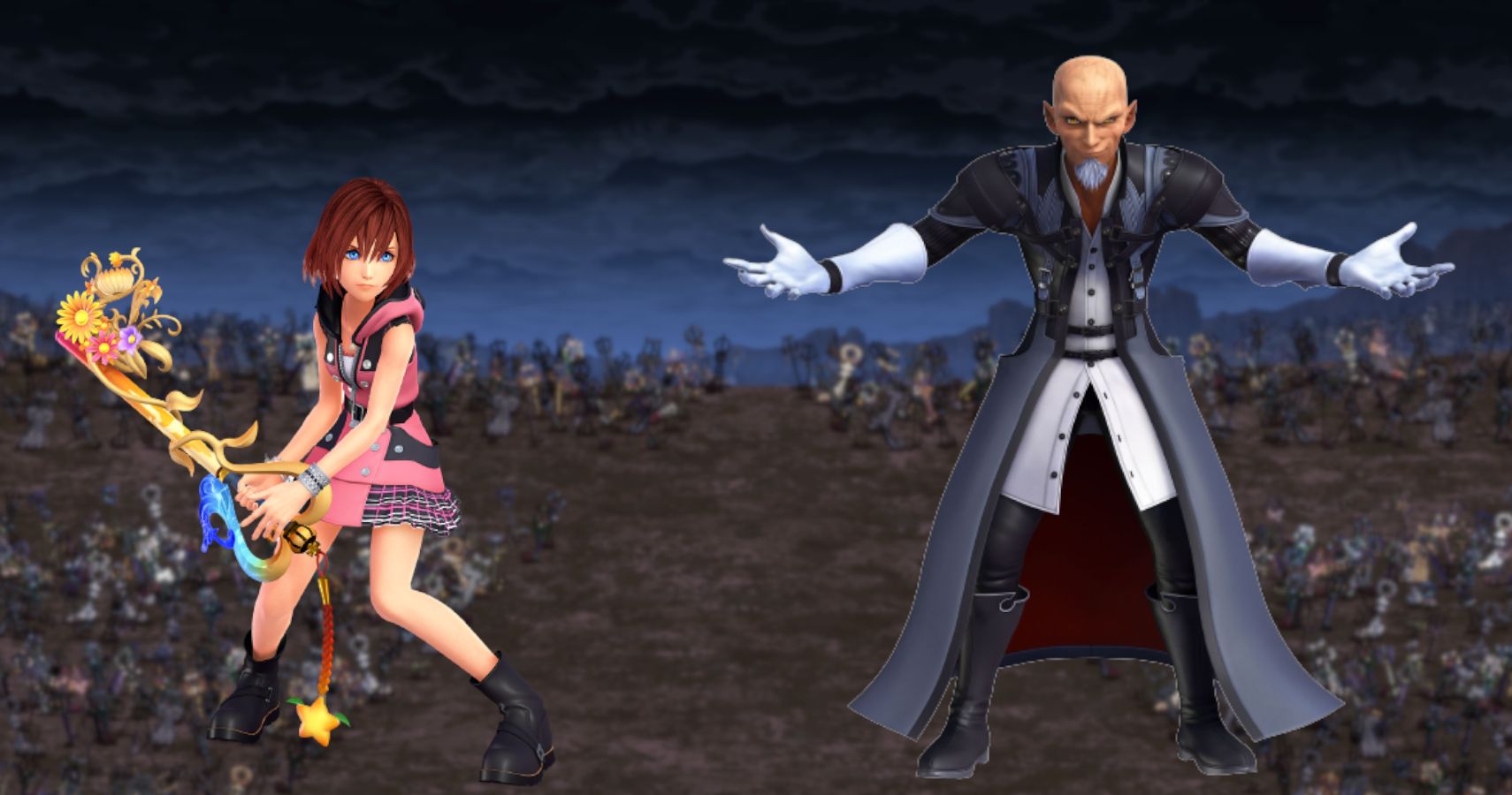Kingdom Hearts 3 Kairi Xehanort Battle