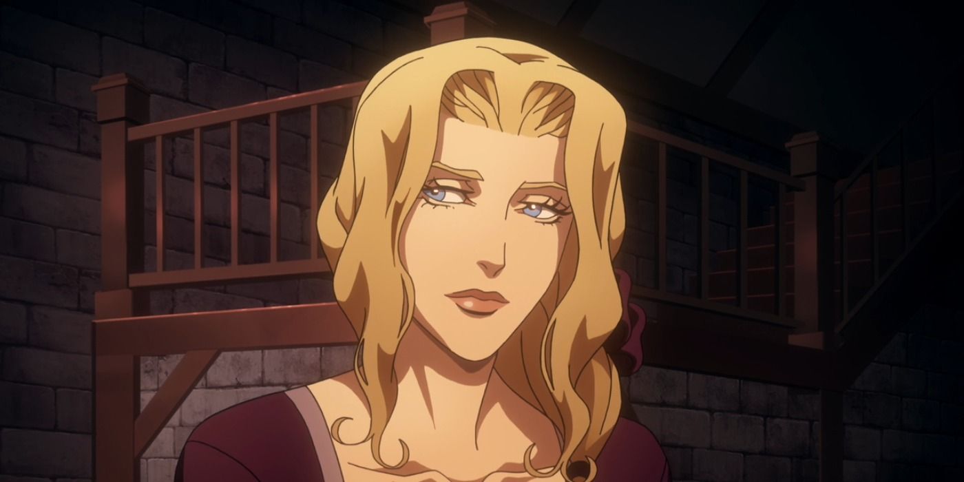 images of Lisa Tepes from the Castlevania Netflix series