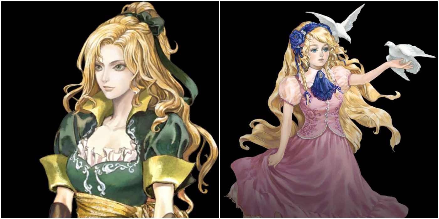 images of Maria Renard from Castlevania games