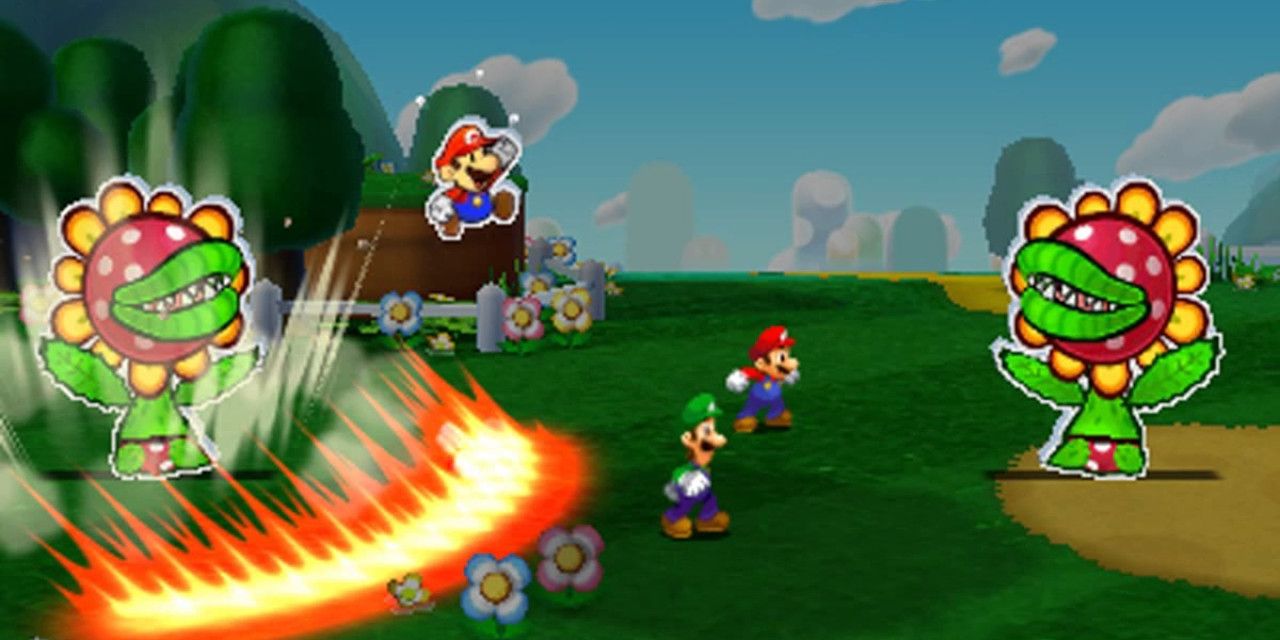 Nintendo Mario And Luigi Paper Jam Petey Piranha Fight