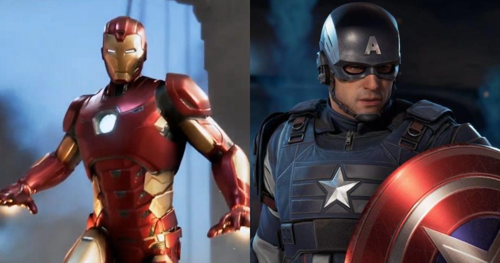Marvel's Avengers Iron Man Captain America