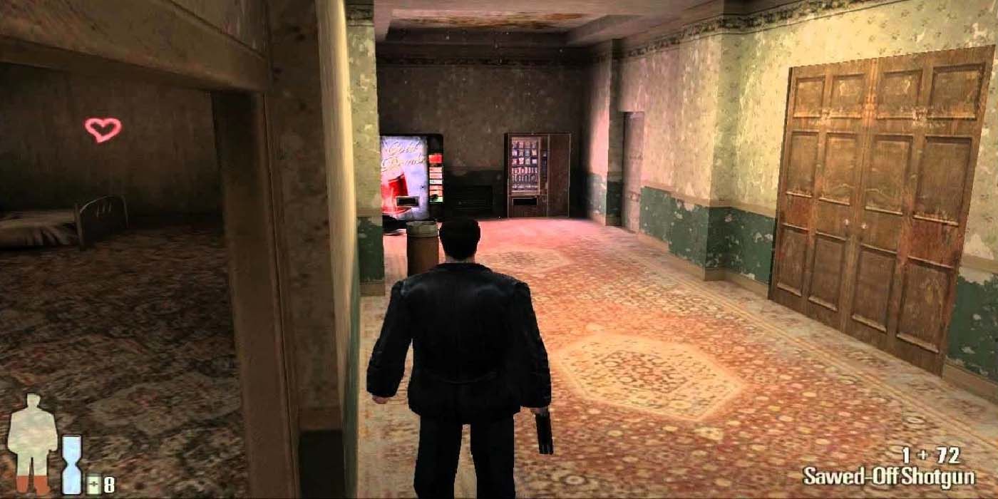 Max Payne for the PS2. Gameplay footage.