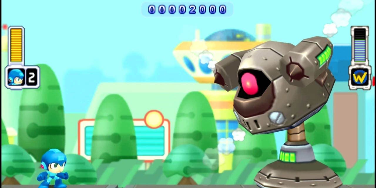 Robot Boss in Capcom's Mega Man Powered Up for the PSP.
