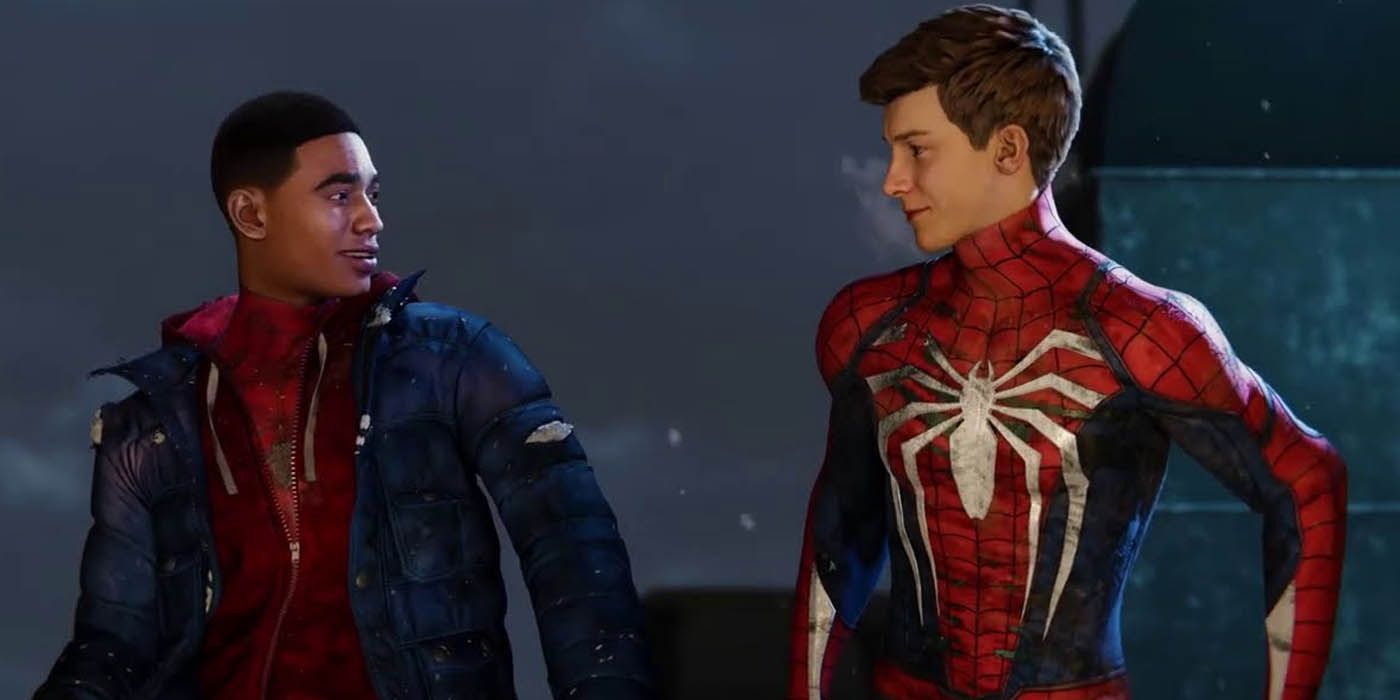 Peter Parker sat with Miles Morales