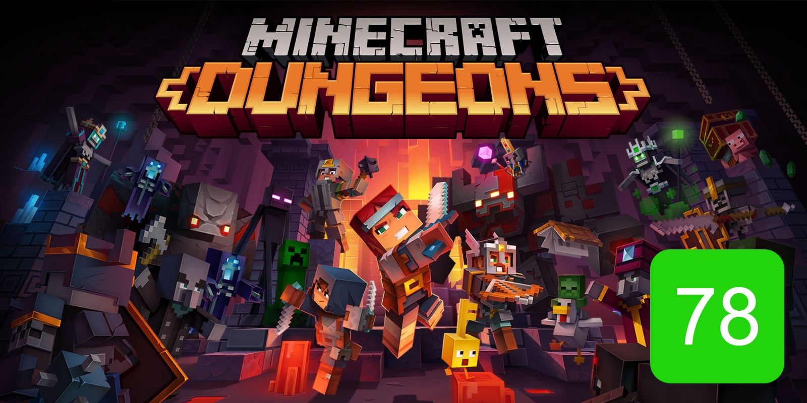 The PS4 Metascore for Minecraft Dungeons