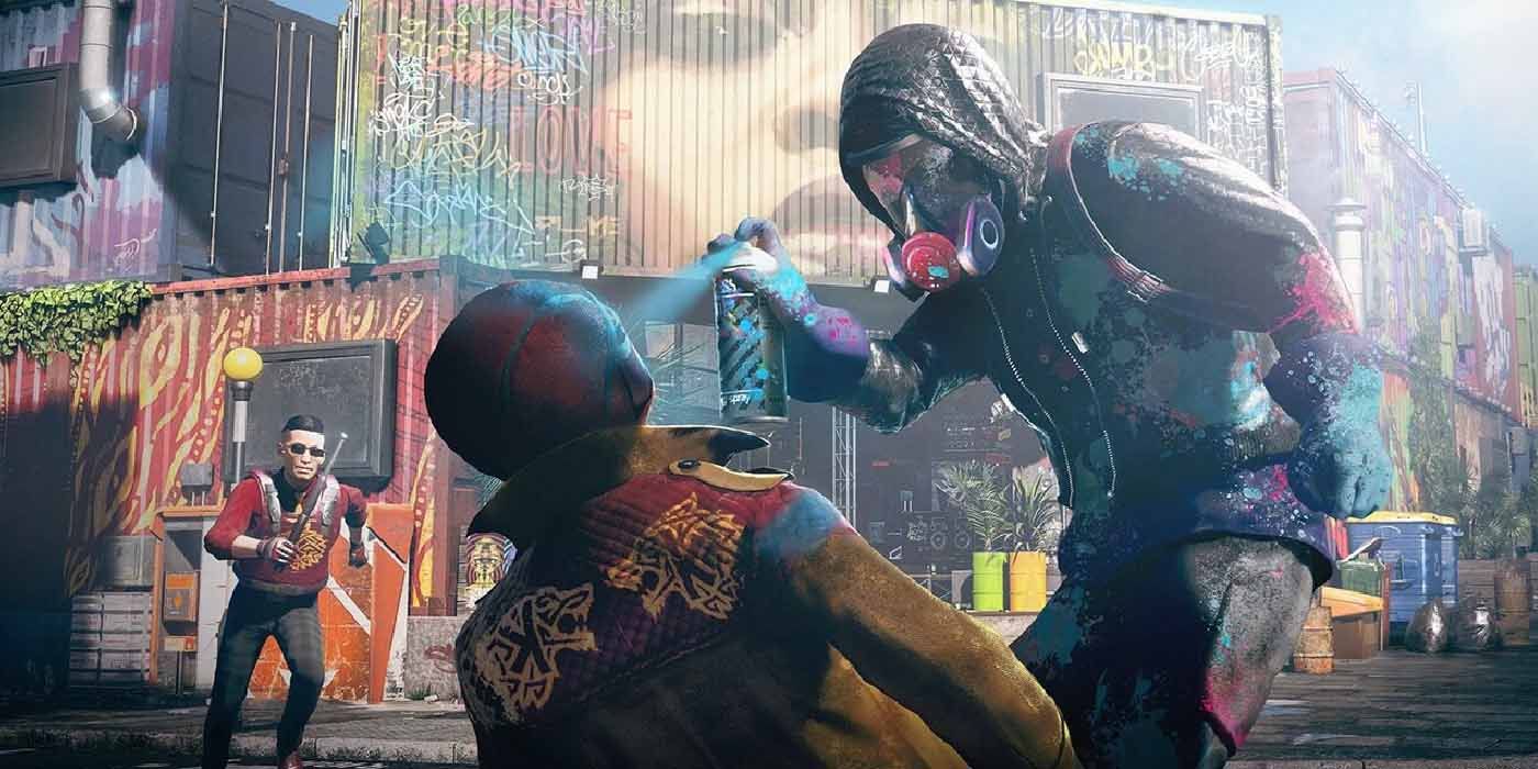 Watch Dogs: Legion Non Lethal Weapon In Use